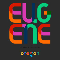 Eugene Oregon Mid Century Pop Art Red Exclusive T-shirt | Artistshot