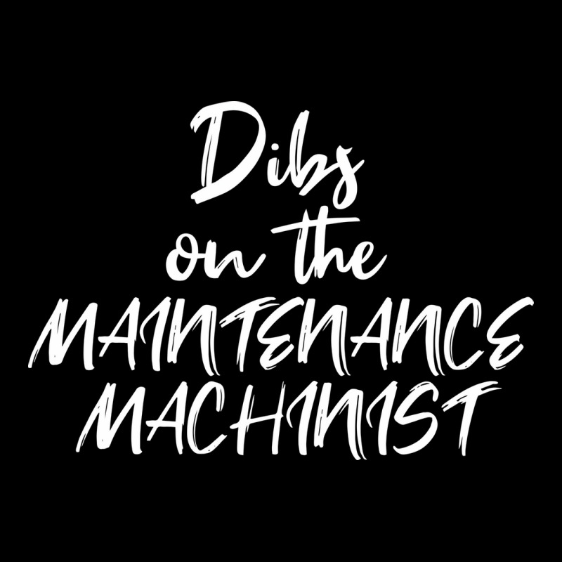 Girlfriend Wife Dibs On The Maintenance Machinist Men's Long Sleeve Pajama Set | Artistshot