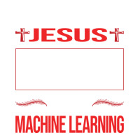 Funny Jesus Machine Learning Aesthetic Men's T-shirt Pajama Set | Artistshot