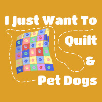 I Just Want To Quilt Pet Dogs Hipster Nostalgia T-shirt | Artistshot