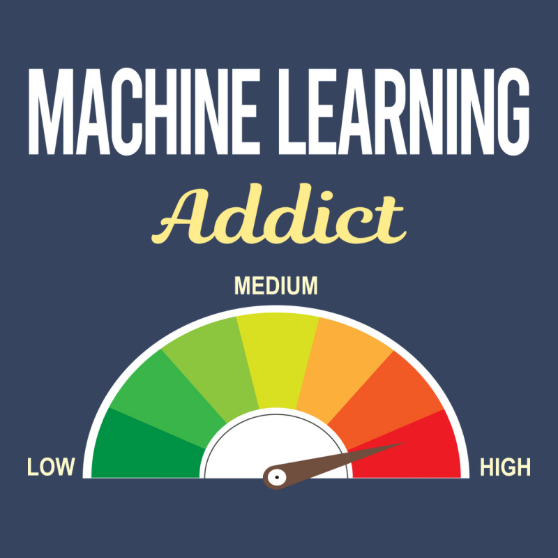 Funny Addict Machine Learning Blue Exclusive T-shirt | Artistshot