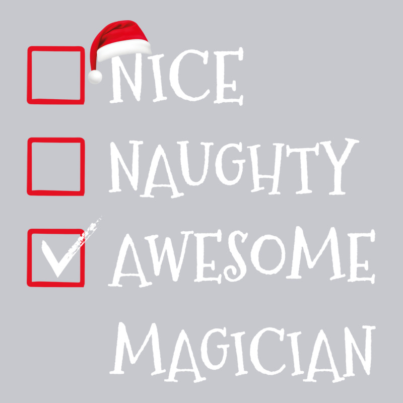 Nice Naughty Awesome Magician Santa Christmas List Unisex Jogger | Artistshot