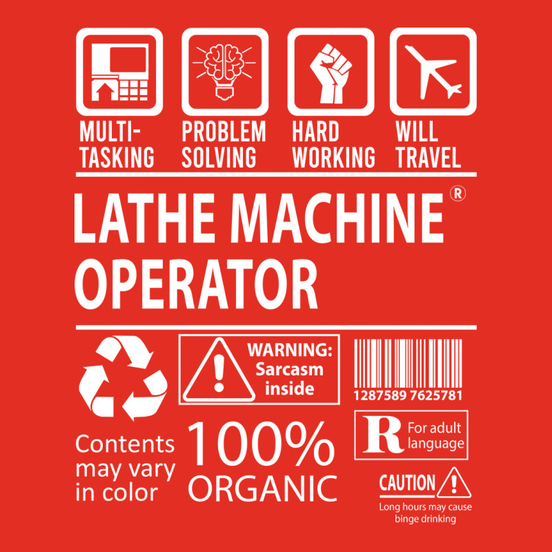 Lathe Machine Operator T  Multitasking Certified J Graphic T-shirt | Artistshot