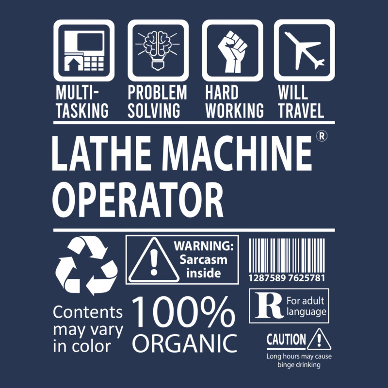 Lathe Machine Operator T  Multitasking Certified J Men Denim Jacket | Artistshot