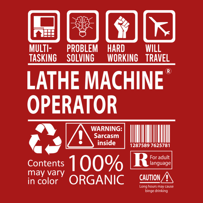 Lathe Machine Operator T  Multitasking Certified J Hoodie & Jogger Set | Artistshot