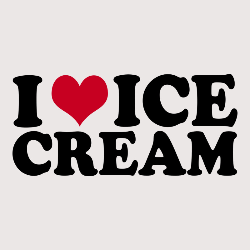 I Love Ice Cream Red Pocket T-Shirt by doveriilskeh | Artistshot