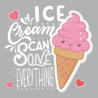 Ice Cream Can Solve Everything Love Zipper Hoodie | Artistshot