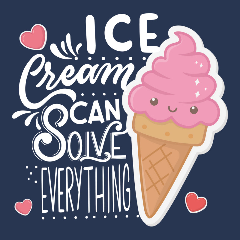 Ice Cream Can Solve Everything Love Men Denim Jacket by doveriilskeh | Artistshot