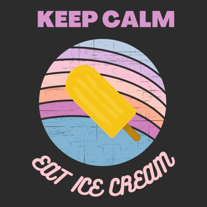 Keep Calm And Eat Ice Cream Blue Nature Exclusive T-shirt | Artistshot