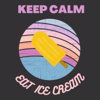 Keep Calm And Eat Ice Cream Blue Nature Vintage Hoodie | Artistshot