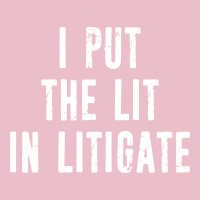 Funny Attorney Litigation Lawyer I Put The Lit In Adjustable Cap | Artistshot