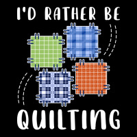 Id Rather Be Quilting Boy Maternity Scoop Neck T-shirt | Artistshot