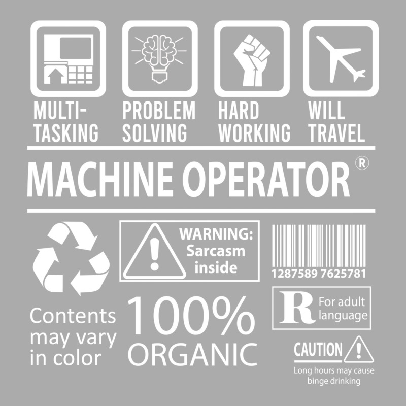 Machine Operator T  Multitasking Certified Job Gif T-shirt | Artistshot