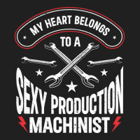 Machining Wife Girlfriend Production Machinist Tra Ladies Polo Shirt | Artistshot