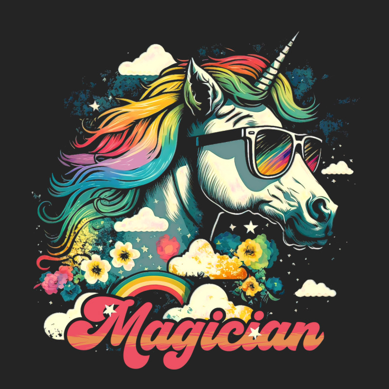 Rainbow Unicorn Magician Tumblr 3/4 Sleeve Shirt by ceekooahmodei | Artistshot