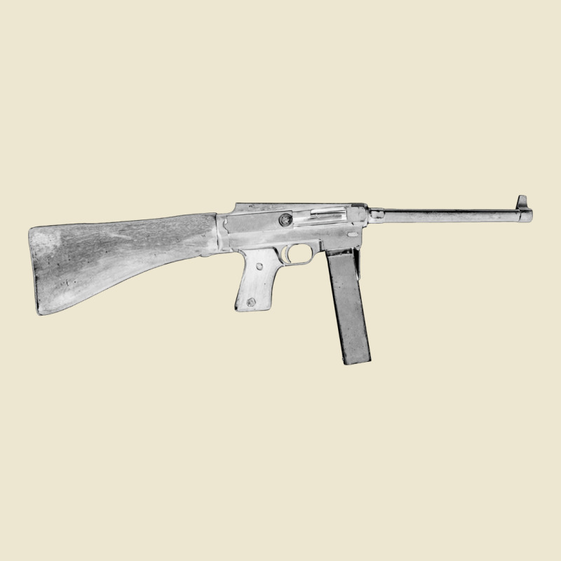 Mas38 French Military Submachine Gun From Ww2 Blue Cropped Hoodie by hanzeadomaq | Artistshot