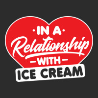 In A Relationship With Ice Creams Funny Ice Cream Exclusive T-shirt | Artistshot