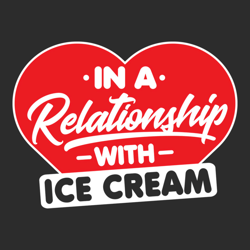 In A Relationship With Ice Creams Funny Ice Cream Exclusive T-shirt by shabnajianxiq | Artistshot