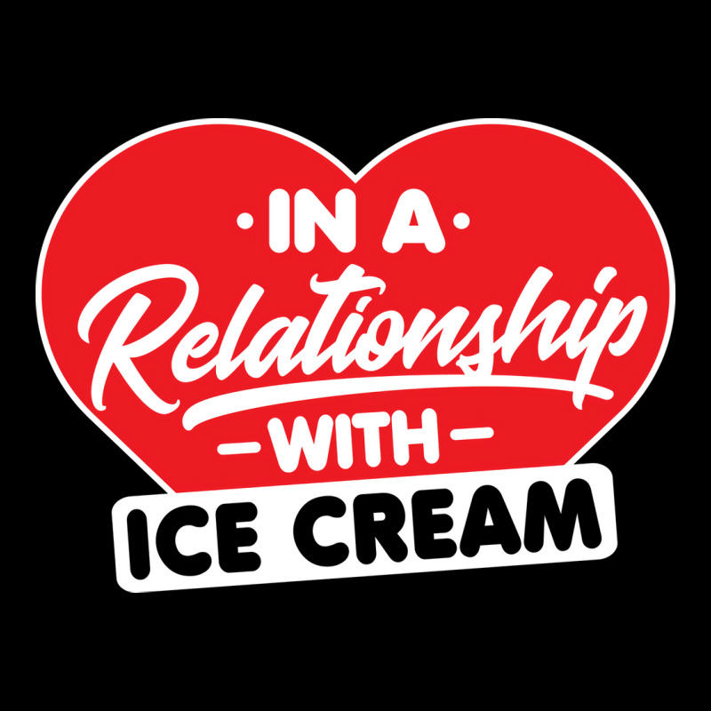 In A Relationship With Ice Creams Funny Ice Cream Long Sleeve Shirts by shabnajianxiq | Artistshot