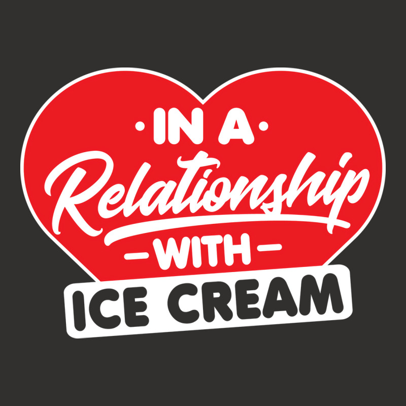 In A Relationship With Ice Creams Funny Ice Cream Champion Hoodie by shabnajianxiq | Artistshot