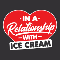 In A Relationship With Ice Creams Funny Ice Cream Vintage Hoodie And Short Set | Artistshot