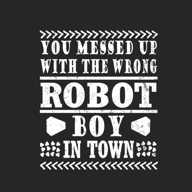 Robot Machine Gift Saying Boy Gift Hippie Ladies Fitted T-Shirt by awengdawret | Artistshot