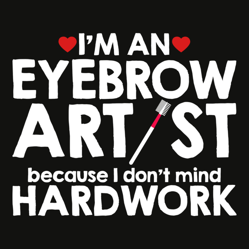 An Eyebrow Artist Dont Mind Hardwork Girl Scorecard Crop Tee | Artistshot