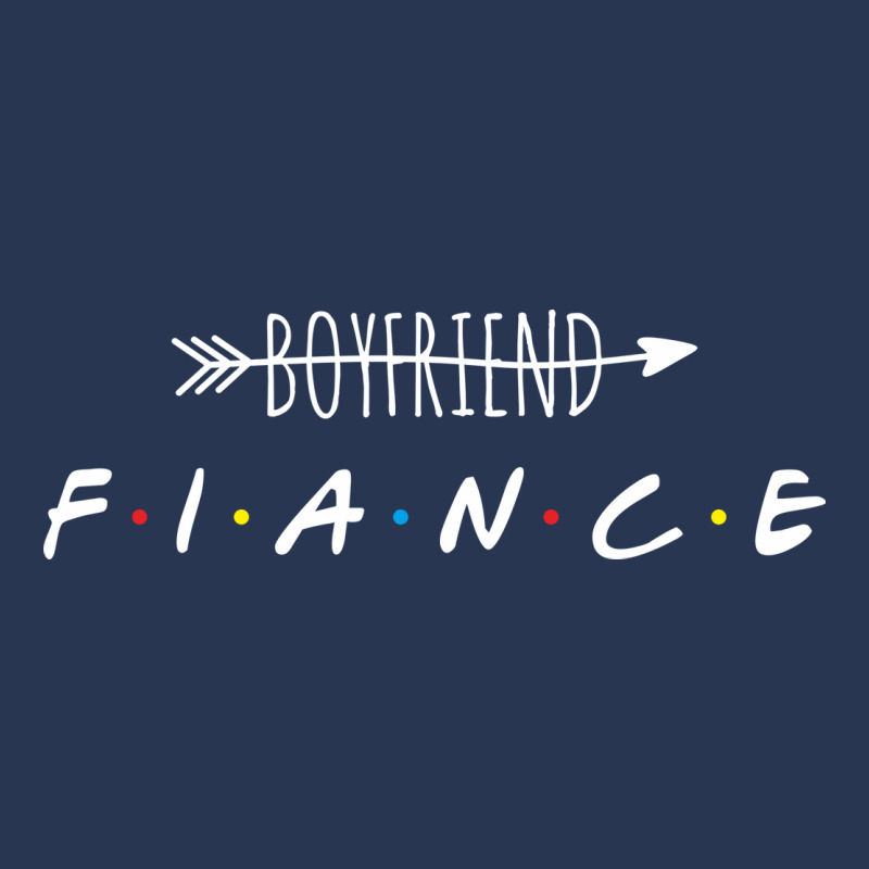 Boyfriend No Fiance Yes Blue Men Denim Jacket | Artistshot