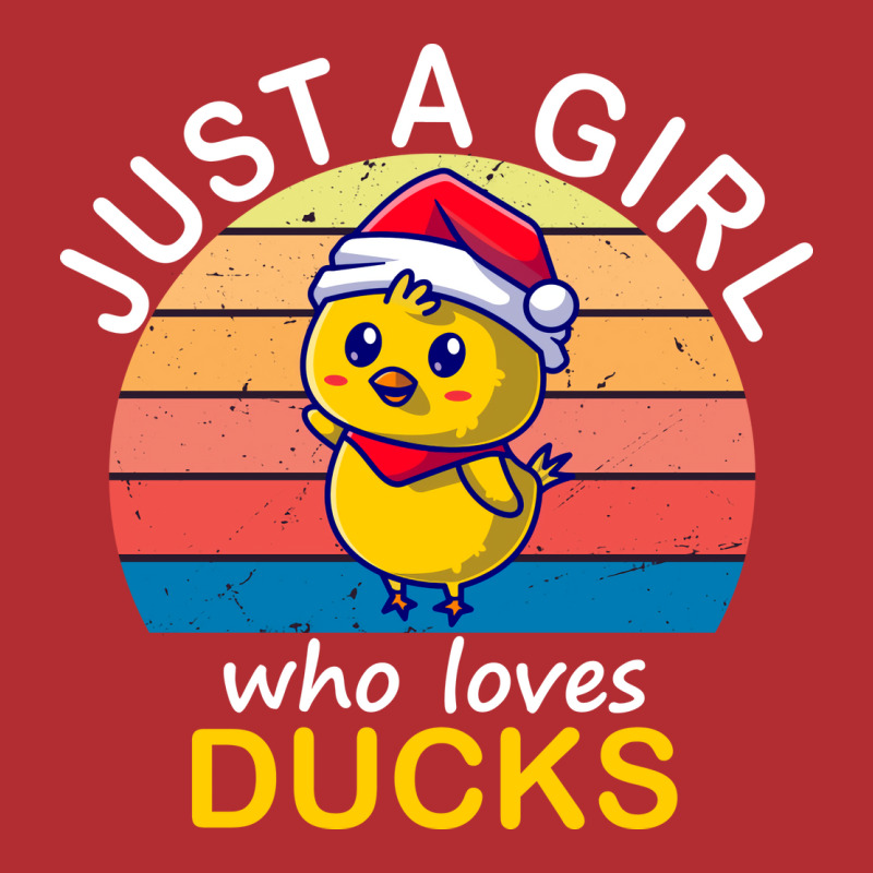 Just A Girl Who Loves Ducks  Ducks Tshirt Animal L Ladies Fitted T-Shirt by setifetxarlyz | Artistshot