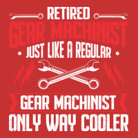 Machining Retired Retirement Gear Machinist 70s No V-neck Tee | Artistshot