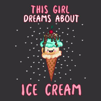 This Girl Dreams About Ice Cream Tumblr Vintage Hoodie | Artistshot