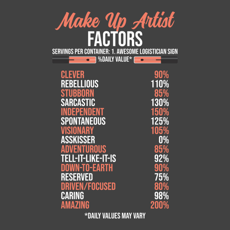 Make Up Artist Factors Daily Value Make Green Vintage T-shirt | Artistshot