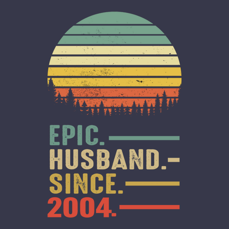 Epic Husband Since 2004 Vintage Retro 17 Years Mar Long Sleeve Shirts | Artistshot