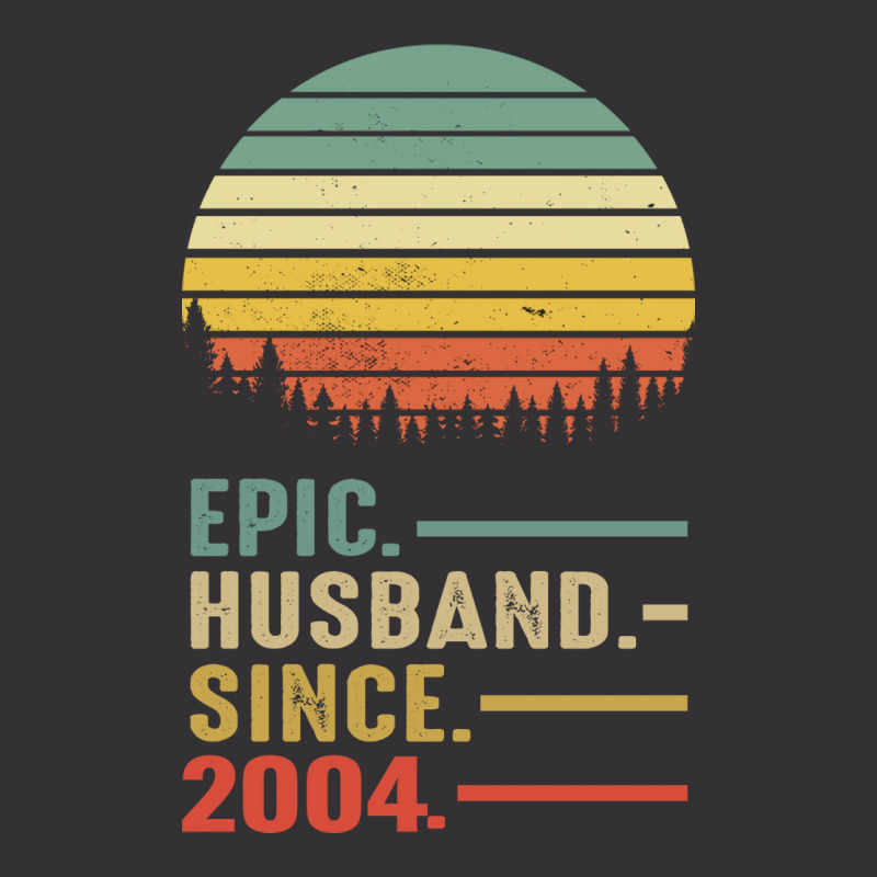 Epic Husband Since 2004 Vintage Retro 17 Years Mar Vintage Hoodie | Artistshot