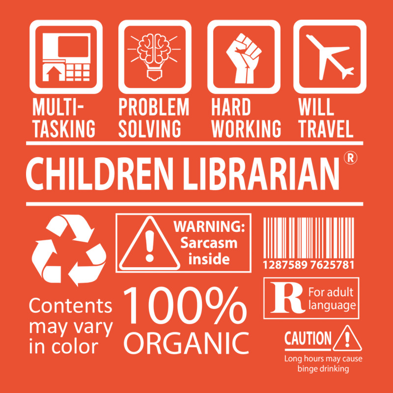 Children Librarian T  Multitasking Certified Job G Ladies Fitted T-Shirt by enicerehimiy | Artistshot