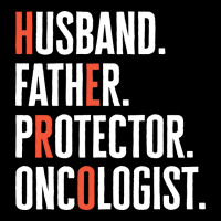 Husband Father Protector Oncologist Oncology Docto Adjustable Cap | Artistshot