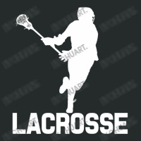 Lacrosse Players Throw Cue Ball Lax Crossstick (15 Women's Triblend Scoop T-shirt | Artistshot