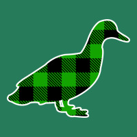 Duck Green Plaid Pattern Christmas Pajama Funny Gi T-shirt | Artistshot