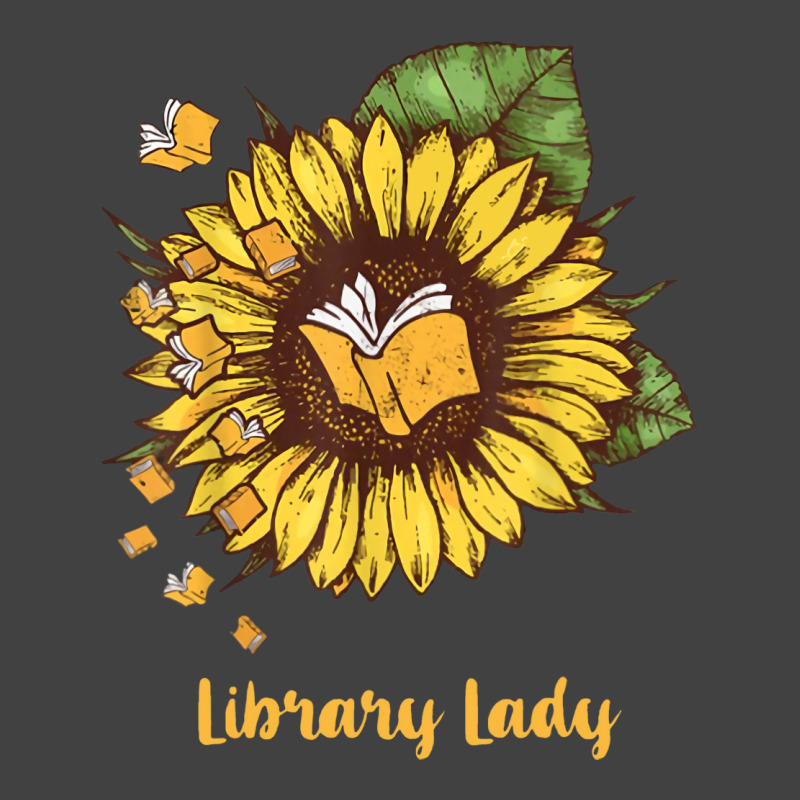 Library Lady Sunflower Library Lady Vintage T-Shirt by poholdelanic | Artistshot