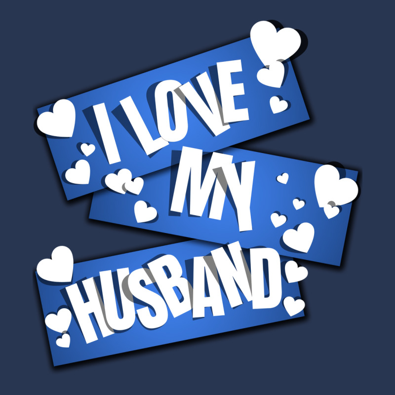 I Love My Husband Cool Humor Men Denim Jacket | Artistshot