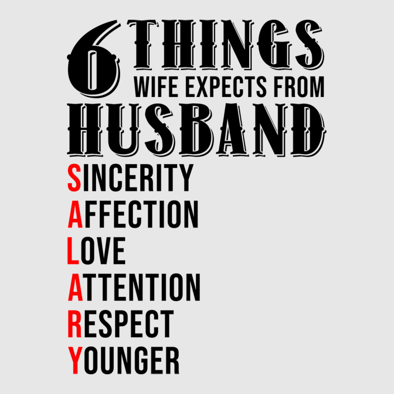 6 Things Wife Expects From Husband Funny Valentine Hoodie & Jogger set by soyefkettieu | Artistshot