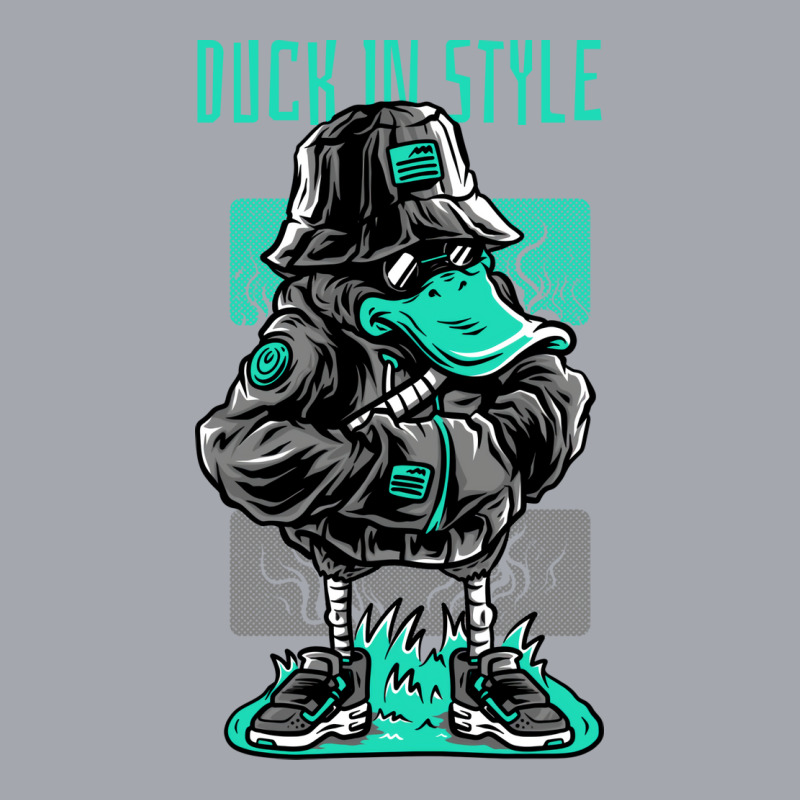 Awesome Duck In Style Design Music Long Sleeve Shirts | Artistshot