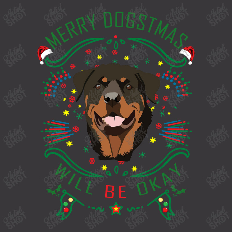 Merry Dogstmas Will Be Okay Merry Christmas, Funny Ladies Curvy T-Shirt by lorismerch | Artistshot