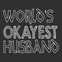 World Is Okayest Husband Gift For Dad Papa Gift Da Champion Hoodie | Artistshot