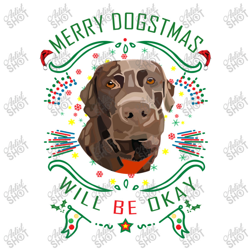 Merry Dogstmas Will Be Okay Merry Christmas, Funny Baby Tee by lorismerch | Artistshot