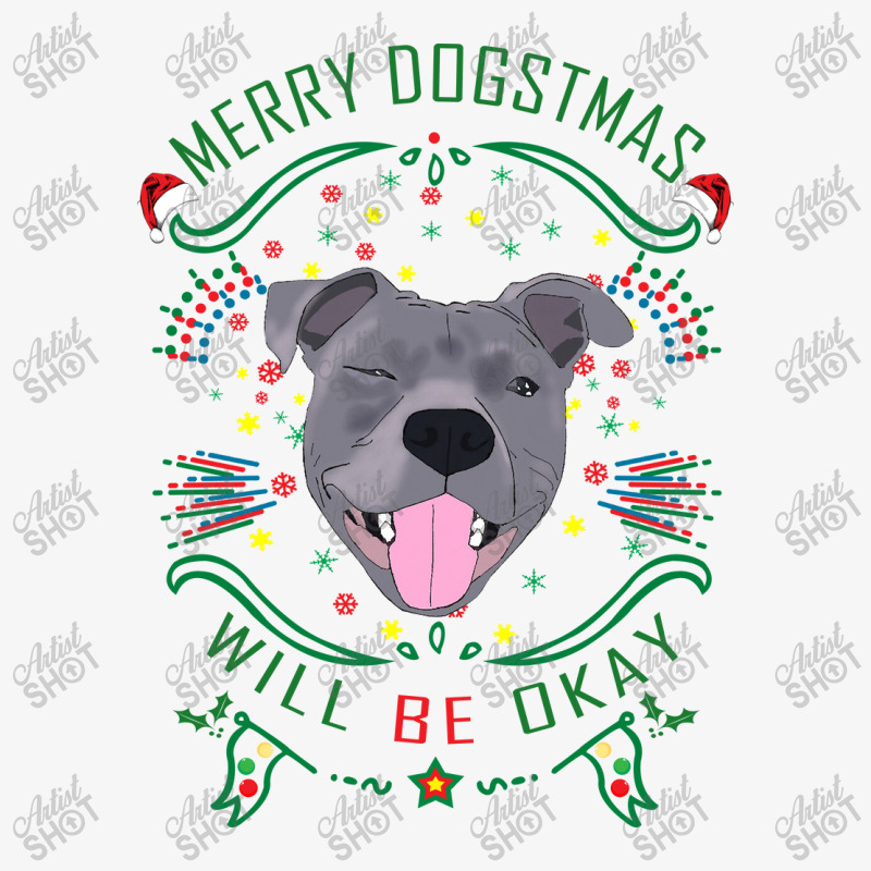 Merry Dogstmas Will Be Okay Merry Christmas, Funny Champion Hoodie | Artistshot