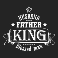 Husband Father King Blessed Man Girl 3/4 Sleeve Shirt | Artistshot