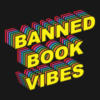 Banned Book Vibes Vintage Rainbow Funny Flannel Shirt | Artistshot