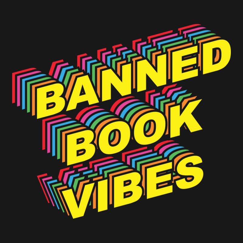 Banned Book Vibes Vintage Rainbow Funny Flannel Shirt by alheklupsm | Artistshot