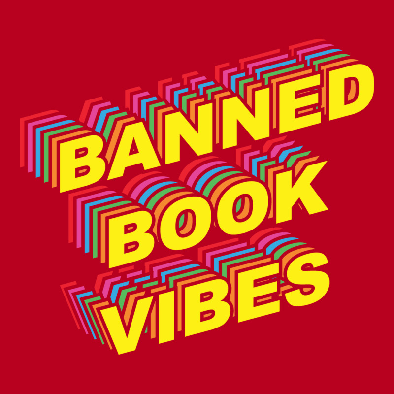 Banned Book Vibes Vintage Rainbow Funny Classic T-shirt by alheklupsm | Artistshot